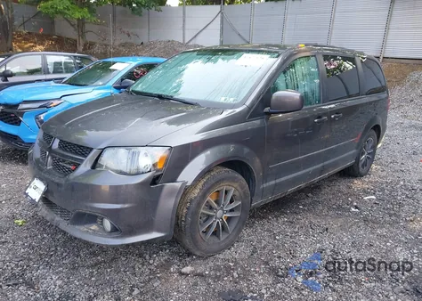 2017 Dodge Grand Caravan Gt из США, поврежденный, VIN 2C4RDGEGXHR799152